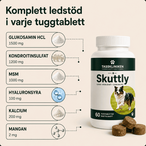 För hundar som blivit 'svagare' med åldern - Skuttly